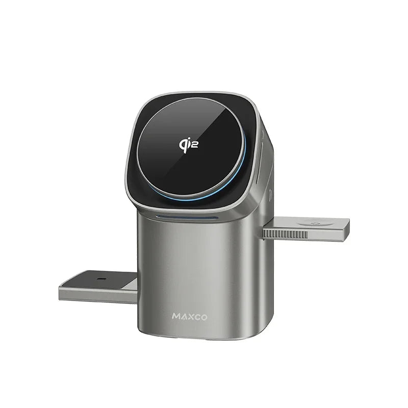 Qi2 Magnetic 3 in 1 Wireless Charger